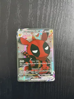 Deadpool Pikachu VCOS - Custom Card Pokemon - Image 1