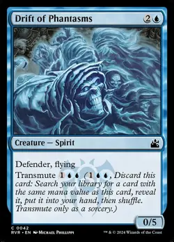 Drift of Phantasms Foil Ravnica Remastered 42 NM MTG - Image 1