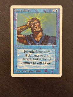 Psionic Blast - LP - Magic the Gathering Unlimited Edition - Image 1