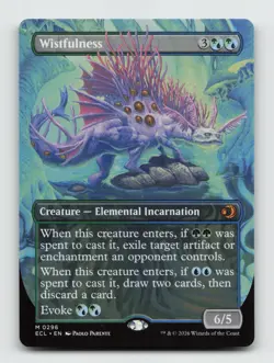 Wistfulness (Borderless) M Lorwyn Eclipsed 296 NM - Image 1