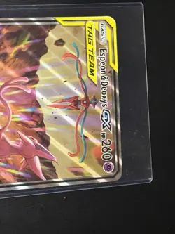 Pokemon Jumbo Espeon & Deoxys GX SM240 Oversized Promo Card - Image 2