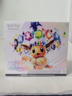 Pokemon TCG Prismatic Evolutions Elite Trainer Box SV New Factory Sealed - Image 1