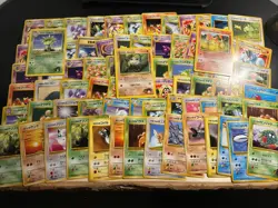 Pokemon Bulk Japanese/English 93 Card Vintage Gym Heroes Lot H - Image 1