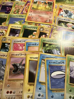 Pokemon Bulk Japanese/English 93 Card Vintage Gym Heroes Lot H - Image 4