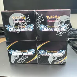 2 x Pokemon TCG Chaos Rising Half Booster Box Sealed Brand New - Image 1