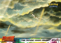 The Future Looks Bright 41 - Mewtwo Strikes Back - Topps Pokemon - Image 1