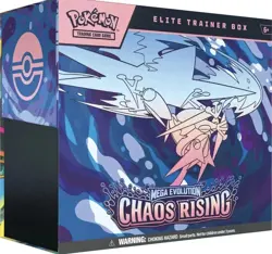 Pokemon Chaos Rising Elite Trainer Box Factory Sealed ETB PRESALE - Image 1