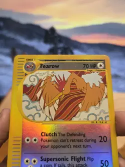 Pokemon Reverse Holo Fearow - Expedition - 45/165 - Moderately Played (SEE PICS) - Image 2