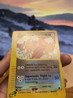 Pokemon Reverse Holo Fearow - Expedition - 45/165 - Moderately Played (SEE PICS) - Image 4