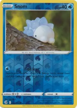 Snom - 084/264 - Common - Reverse Holo NM, English Pokemon Fusion Strike - Image 1