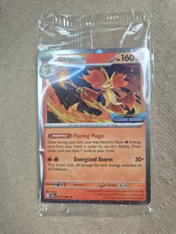 Pokemon TCG Delphox 013/086 Chaos Rising Promo Stamped - Image 1