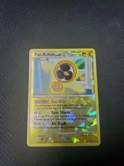 Pokemon Fan Rotom RT1 Rising Rivals 2009 English Rare Holo - Image 1