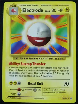 Electrode 40/108 Evolutions - Pokemon Card #4F2 - Image 1
