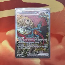 Pokemon Roaring Moon ex Holo Illustration Rare 162/131 Prismatic Evolutions 230… - Image 1