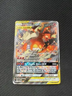 Pokemon TCG Reshiram & Charizard GX SM201 Black Star Promo - Image 1