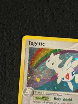 EX Team Rocket Returns Togetic 14/109 Holo Rare - RAINBOW EDGE SWIRL - Image 2