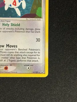 EX Team Rocket Returns Togetic 14/109 Holo Rare - RAINBOW EDGE SWIRL - Image 4