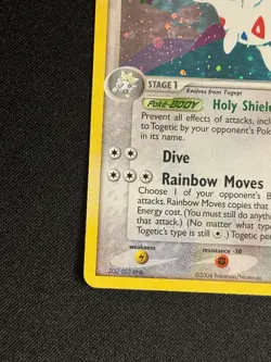 EX Team Rocket Returns Togetic 14/109 Holo Rare - RAINBOW EDGE SWIRL - Image 5