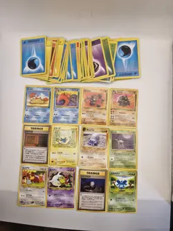 WOTC VINTAGE POKEMON BUNDLE 1st Edition, Base Set, Fossil, Japanese, Energy X75 - Image 2