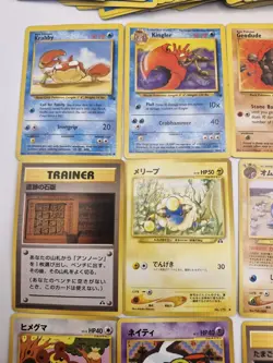WOTC VINTAGE POKEMON BUNDLE 1st Edition, Base Set, Fossil, Japanese, Energy X75 - Image 5
