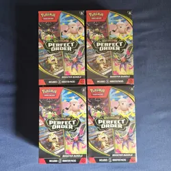 Pokemon TCG Perfect Order Booster Bundle (x4) 🚀FREE SHIPPING 🔥FACTORY PRISTINE - Image 1