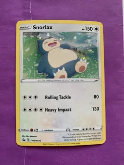 Pokemon Snorlax SWSH032 NM Holofoil Promo - Image 1