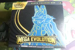 Pokemon TCG: Mega Evolution Lucario Elite Trainor Box - Image 1