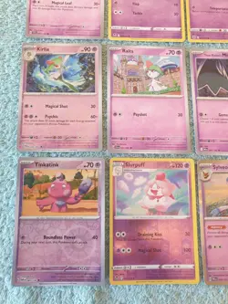 FAIRY TYPES BUNDLE OF POKEMON CARDS #1. - Image 4