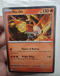 Pokemon Ho-Oh 010/086 Chaos Rising Gamestop Exclusive Promo Card - Image 2