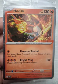Pokemon Ho-Oh 010/086 Chaos Rising Gamestop Exclusive Promo Card - Image 3