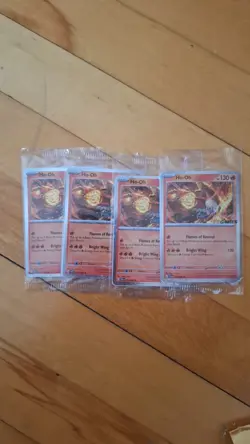 Ho-Oh 010/086 ME04: Chaos Rising EB GAMES Stamped SEALED Promo Pokemon TCG NM - Image 3