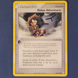 Holon Adventurer 85/110 - Ex Holon Phantoms - Uncommon Pokemon Card - NM - Image 1