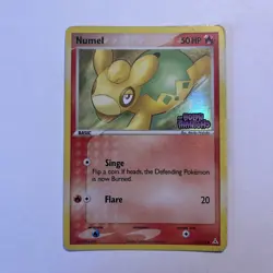 Numel 72/110 Pokemon TCG Card EX Set Holon Phantoms - Image 1