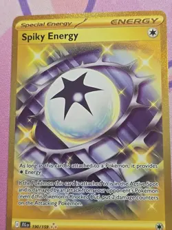 Pokemon TCG Spiky Energy 190/159 Journey Together Secret Rare - Image 2