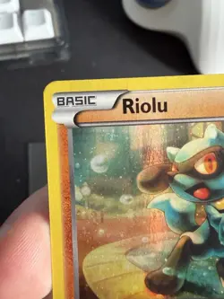 Pokemon TCG Riolu Black White BW33 Holo Promo Cosmos Holo Rare Promo - Image 5
