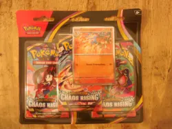 Pokemon TCG ME04 Chaos Rising 3 Pack Blister Charmeleon Sealed New FREE SHIP - Image 2