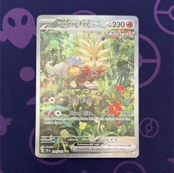 The Pokemon Company Gouging Fire ex 204/162 SV05 Temporal Forces SIR Holo FA - Image 1
