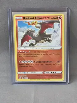 Radiant Charizard - 020/159 - Radiant Rare - Crown Zenith - Pokemon Card - Image 1