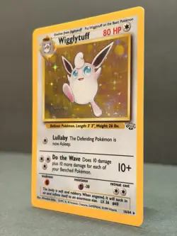 Wigglytuff 16/64 Unlimited Holo Rare - Pokemon Jungle Set LP - Image 3