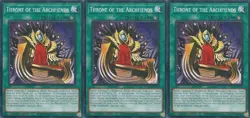 3x Throne of the Archfiends | BPRO-EN059 | Common | 1st Ed | NM | YuGiOh - Image 1