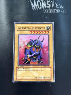 YUGIOH GARNECIA ELEFANTIS SUPER RARE MRD-E125 1ST EDITION - Image 1