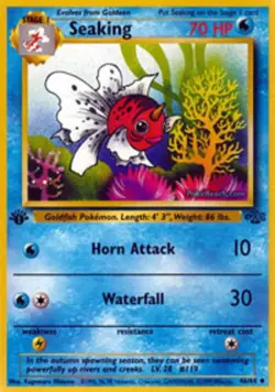 Seaking - 46/64 - Uncommon - 1st Edition DMG, English Pokemon Jungle - Image 1