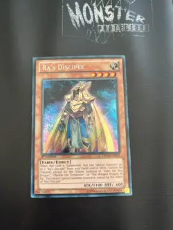 YUGIOH RA'S DISCIPLE SECRET RARE DRLG-EN024 1ST EDITION - Image 1