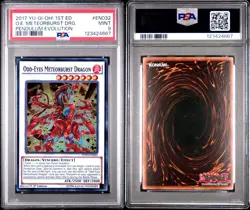 Yu-Gi-Oh! Odd-Eyes Meteorburst Dragon PEVO-EN032 PSA 9 MINT PENDULUM EVOLUTION - Image 2