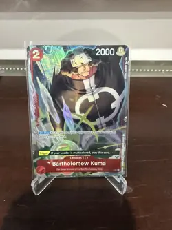 One Piece Card Game- Bartholomew Kuma Op05-011 Alt art English mint - Image 1