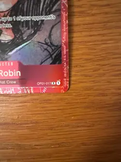 Nico Robin ONE PIECE FILM RED OP01-017 One Piece Card English Official - Image 5