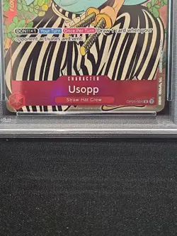 2024 ONE PIECE ENGLISH VERSION 1ST ANNIVERSARY SET USOPP *RARE* PSA-10 #004 - Image 2