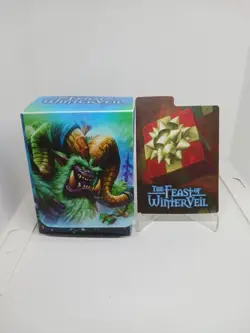 World of Warcraft (2012) TCG Card Deck Empty Box w/ Divider BRAND NEW - Image 4