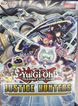 yugioh justice hunters booster box, 4 Packs Per Box. - Image 1