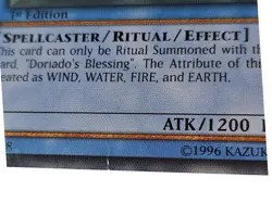 1ST FIRST EDITION ELEMENTAL MISTRESS DORIADO TLM-EN034 YUGIOH RARE - Image 3